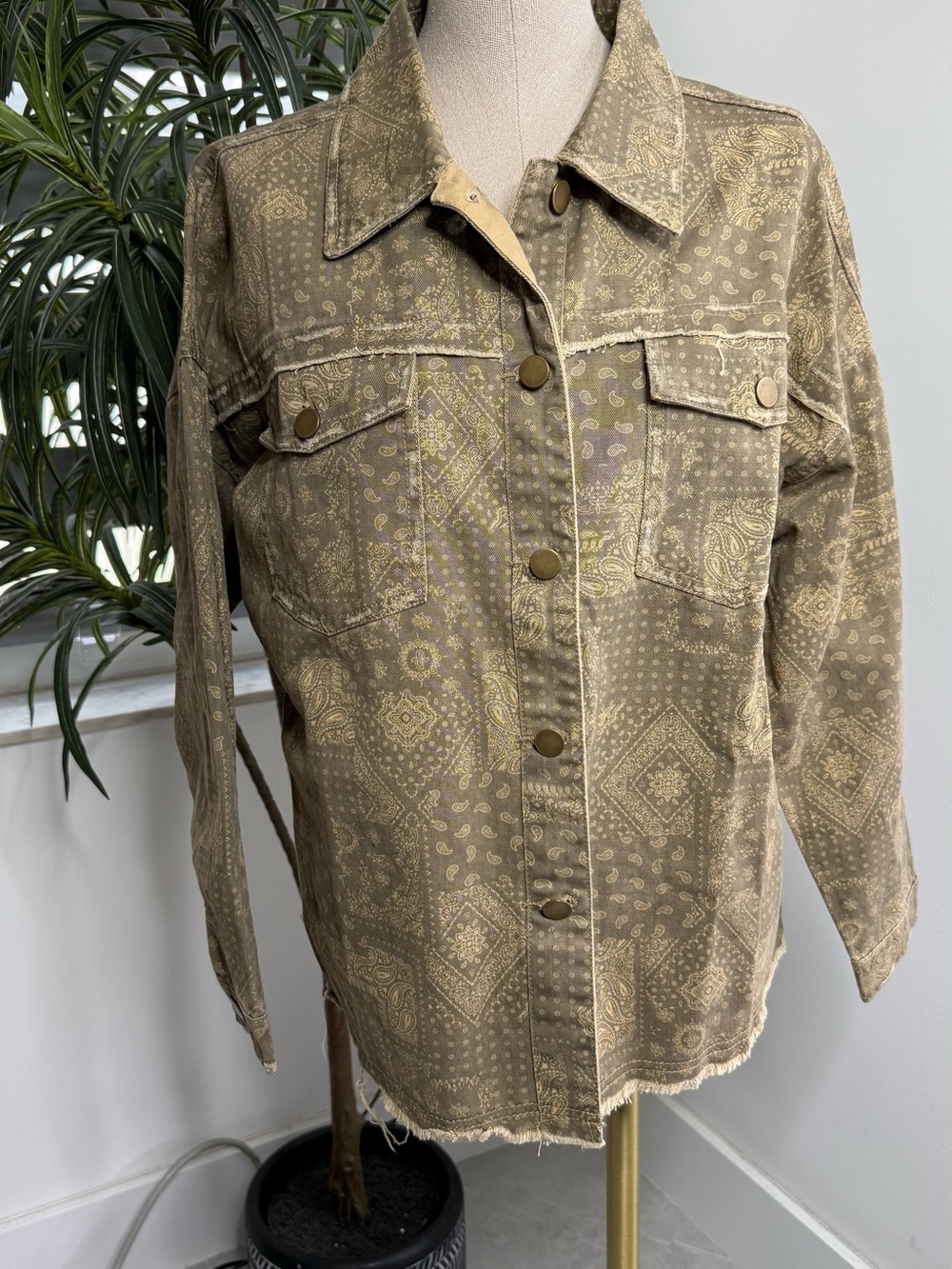 Easel Paisley Jacket